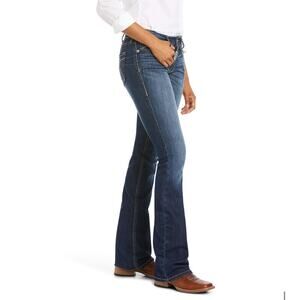 Ariat Perfect Rise Bootcut Jeans Rosa Wash Western Rodeo Cowgirl Core Denim 32R